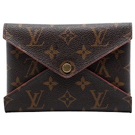 Clutch Louis Vuitton Monogram Pochette Kirigami MM Marrone