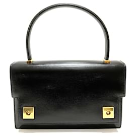 Hermès Borsa Hermes Piano in pelle Box Calf nera