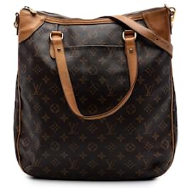 Borsa Louis Vuitton Monogram Odeon GM marrone