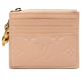 Tarjetero Louis Vuitton Monogram Empreinte Flora rosa