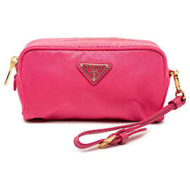 Pochette da polso Tessuto Prada rosa
