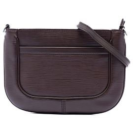 Sac bandoulière Louis Vuitton Epi Sarvanga marron