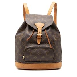 Zaino Louis Vuitton Monogram Montsouris MM marrone