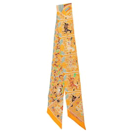 Hermès Collections Imperiales Seidentuch Twilly Orange