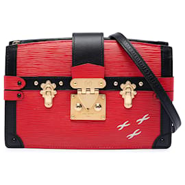 Borsa Clutch Crossbody Louis Vuitton Epi rossa