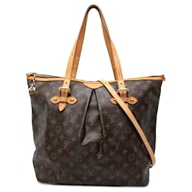 Borsa Louis Vuitton Monogram Palermo GM marrone