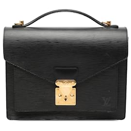 Borsa Louis Vuitton Epi Monceau 28 nera