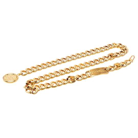 Cintura con catena e medaglione 31 Rue Cambon placcata oro Gold Chanel CC