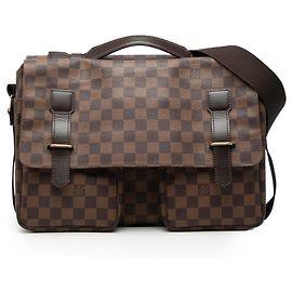 Borsa Louis Vuitton Damier Ebene Broadway marrone