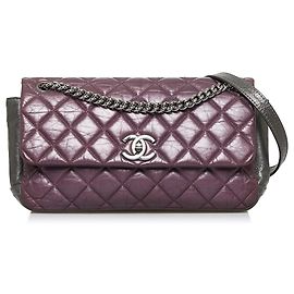 Borsa Chanel Glazed Matelasse Portobello Viola