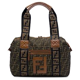Tote in tela Zucca marrone Fendi