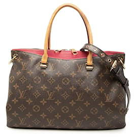 Sac à main Louis Vuitton Monogram Pallas MM marron