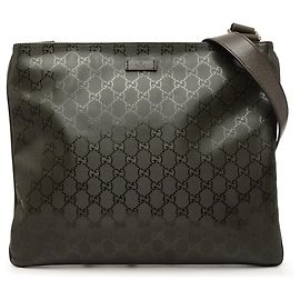 Borsa a tracolla Gucci GG Imprime marrone