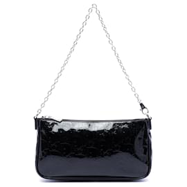 Borsa a tracolla Diorissimo in vernice nera Dior