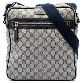 Borsa a tracolla Gucci GG Supreme beige