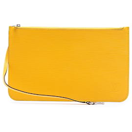 Pochette Louis Vuitton Epi Neverfull gialla