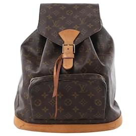 Zaino Louis Vuitton Montsouris GM Monogram Canvas Vintage Marrone M51135