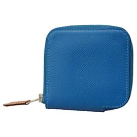 Portefeuille/Porte-monnaie compact en soie Hermes Azap Mini Silk - Hermès