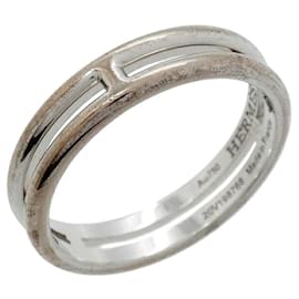 Anillo Ariane para mujer en oro blanco de 18K Hermès