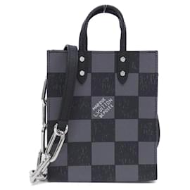 Borsa Louis Vuitton Damier Checkerboard Sac Plat XS