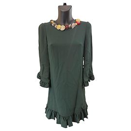 Vestido Curto Verde Dolce & Gabbana
