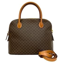 Borsa a mano 2-Way Celine Vintage Macadam con motivo Blazon - Céline