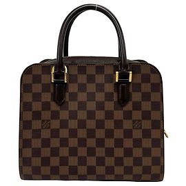 Borsa a mano Louis Vuitton Vintage Triana Damier in pelle