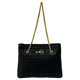 Borsa a tracolla con catena in pelle CELINE Vintage Blazon Triomphe - Céline