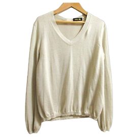Autre Marque Top in maglia in misto cashmere e seta Drawer
