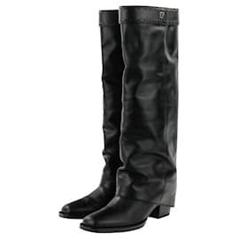 Fendi Minerva Lederstiefel