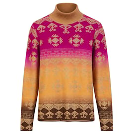Christian Dior x John Gallianos Sturz 2002 Lurex Ombré-Pullover
