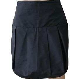 Falda de seda negra Roberto Cavalli