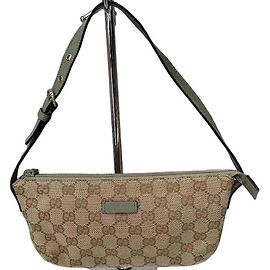 Borsa a tracolla Gucci GG Supreme Beige e Verde