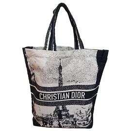 Christian Dior Borsa Tote "Paris" in Tela