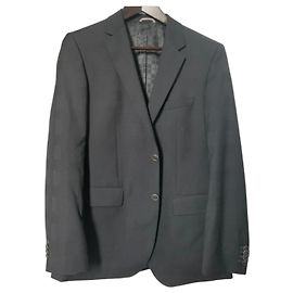 Hugo Boss BOSS Herren Sakko aus Wolle schwarz