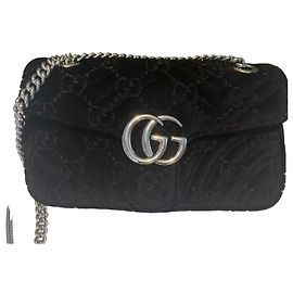 Gucci Marmont Borsa a tracolla in velluto