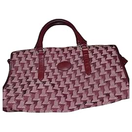 Lanvin Handtasche aus Monogramm-Canvas und Leder
