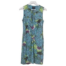 Autre Marque Class Roberto Cavalli Ärmelloses Kleid mit Blumenprint
