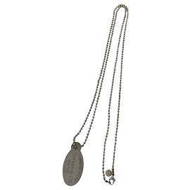 Tiffany & Co Collana Tiffany Return to Oval in Argento 925