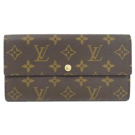 Louis Vuitton Monogram Portefeuille Sarah M61734 Wallet