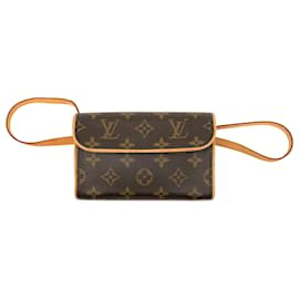 Louis Vuitton Brown Monogram Pochette Florentine