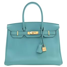 Hermès Blue Togo Birkin Retourne 30
