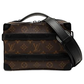 Louis Vuitton Brown Monogram Macassar Handle Soft Trunk