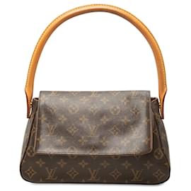 Louis Vuitton Brown Monogram Mini Looping