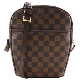 Louis Vuitton Brown Damier Ebene Ipanema PM