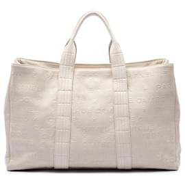 Chanel 31 Rue Cambon Tote aus braunem geprägtem Lammleder