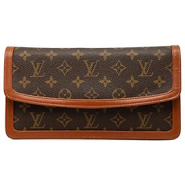 Louis Vuitton Brown Monogram Pochette Dame PM