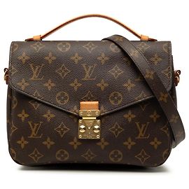 Louis Vuitton Brown Monogram Pochette Metis
