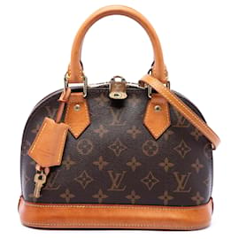 Louis Vuitton Brown Monogram Alma BB
