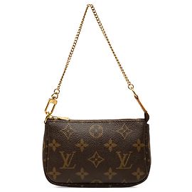 Louis Vuitton Brown Monogram Mini Pochette Accessoires